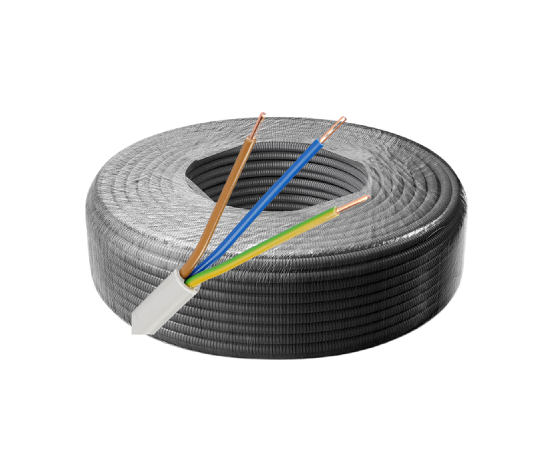 Rollenrohr mit NHXMH 3G1,5mm2